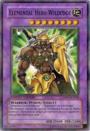 Elemental HERO Wildedge [MF02-EN002] Rare