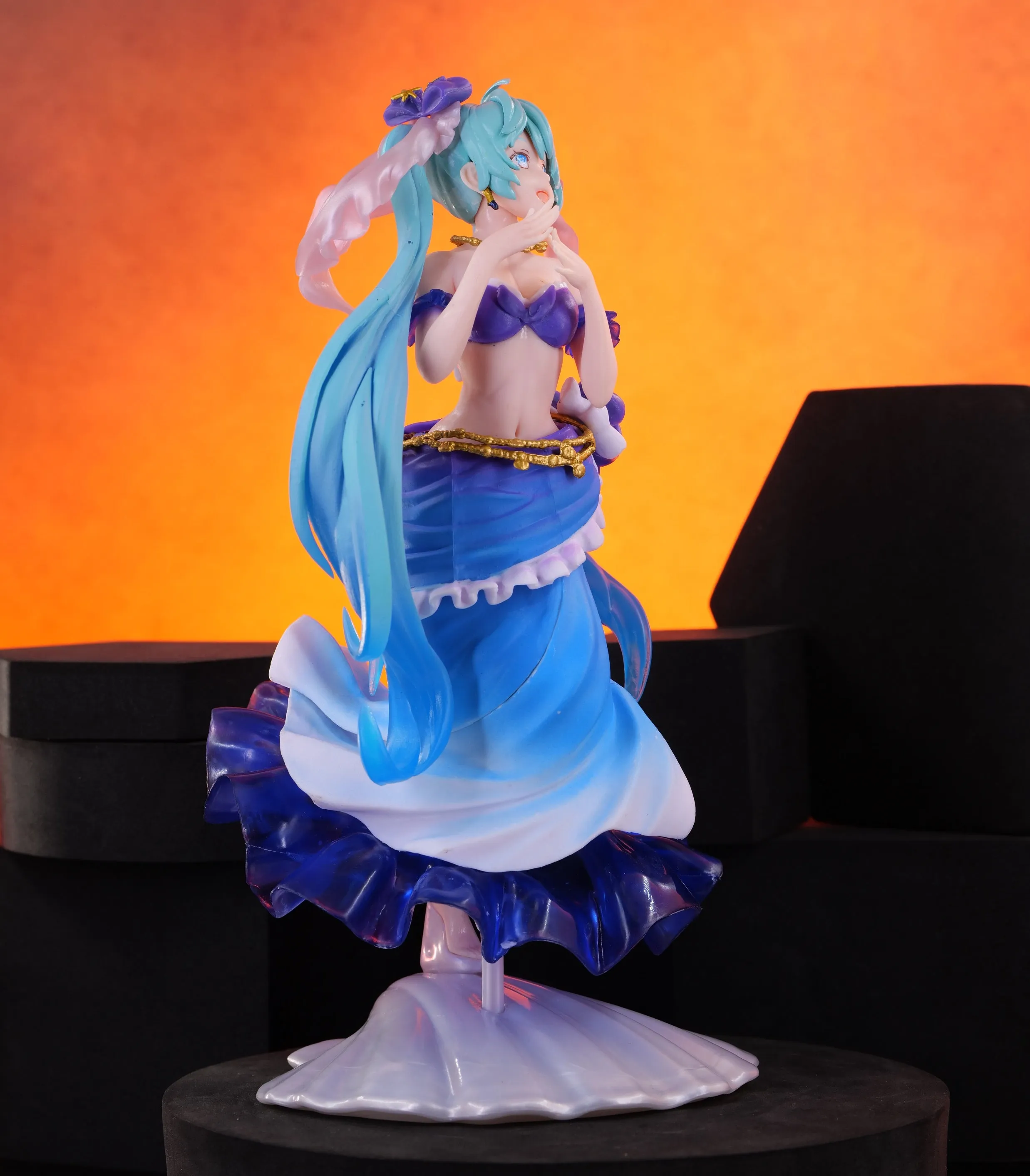 Hatsune Miku AMP PVC Statue Princess Mermaid Ver | 21cm |