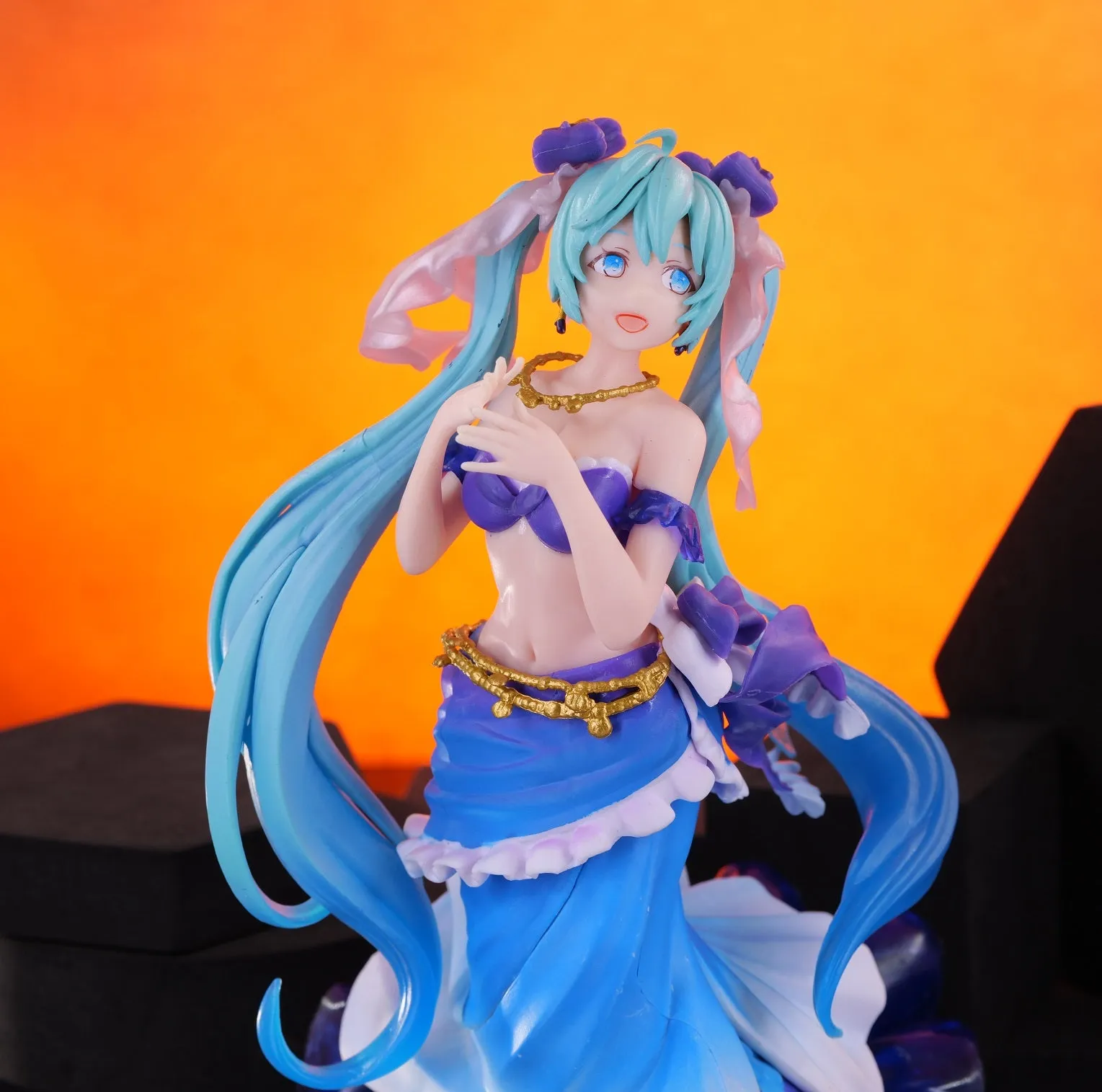 Hatsune Miku AMP PVC Statue Princess Mermaid Ver | 21cm |