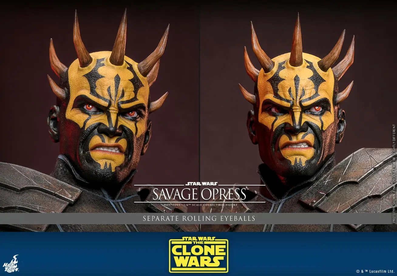 Hot Toys Star Wars The Clone Wars Savage Opress 1/6 Action Figure