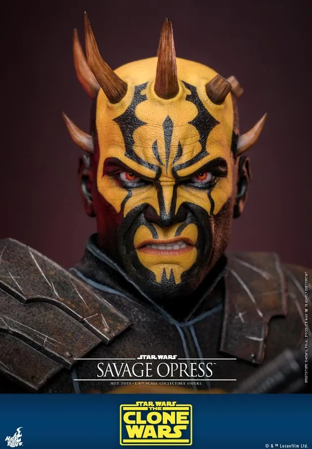 Hot Toys Star Wars The Clone Wars Savage Opress 1/6 Action Figure