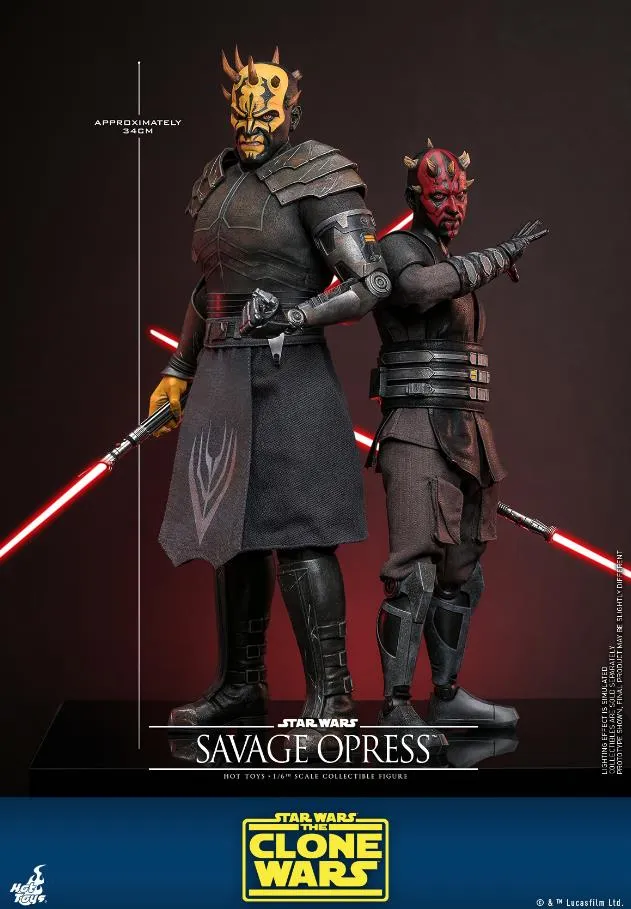 Hot Toys Star Wars The Clone Wars Savage Opress 1/6 Action Figure