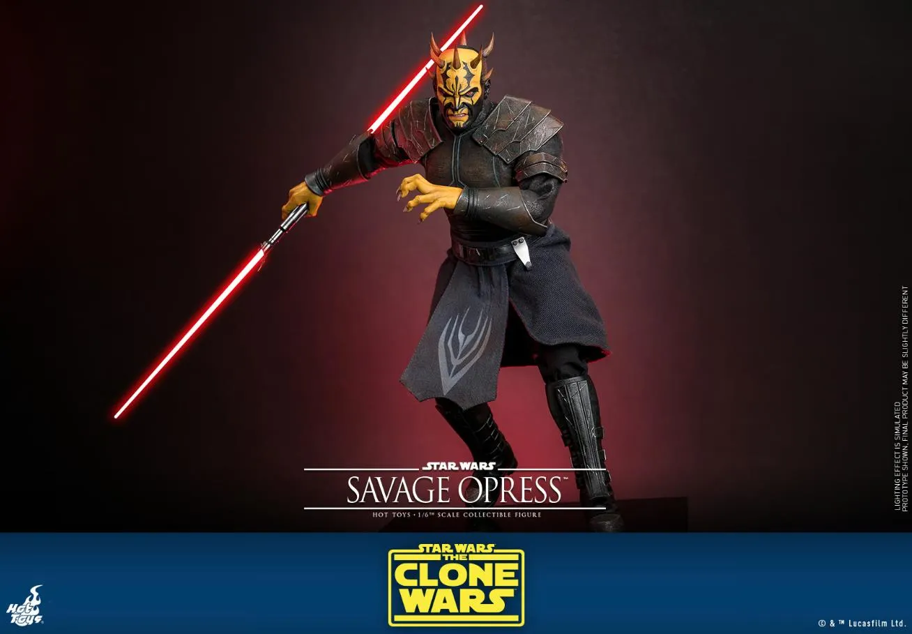Hot Toys Star Wars The Clone Wars Savage Opress 1/6 Action Figure