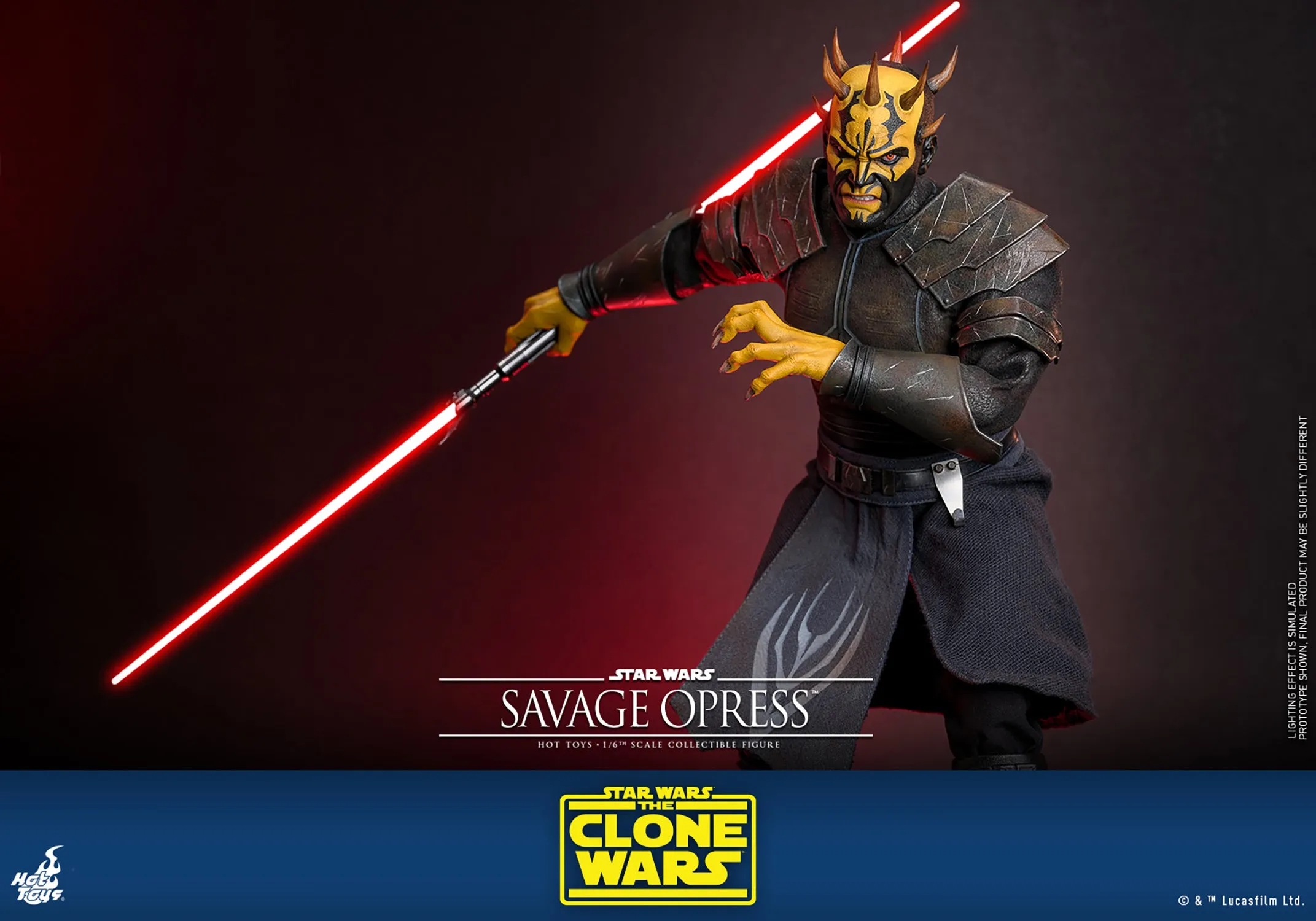 Hot Toys - Star Wars The Clone Wars - Savage Opress