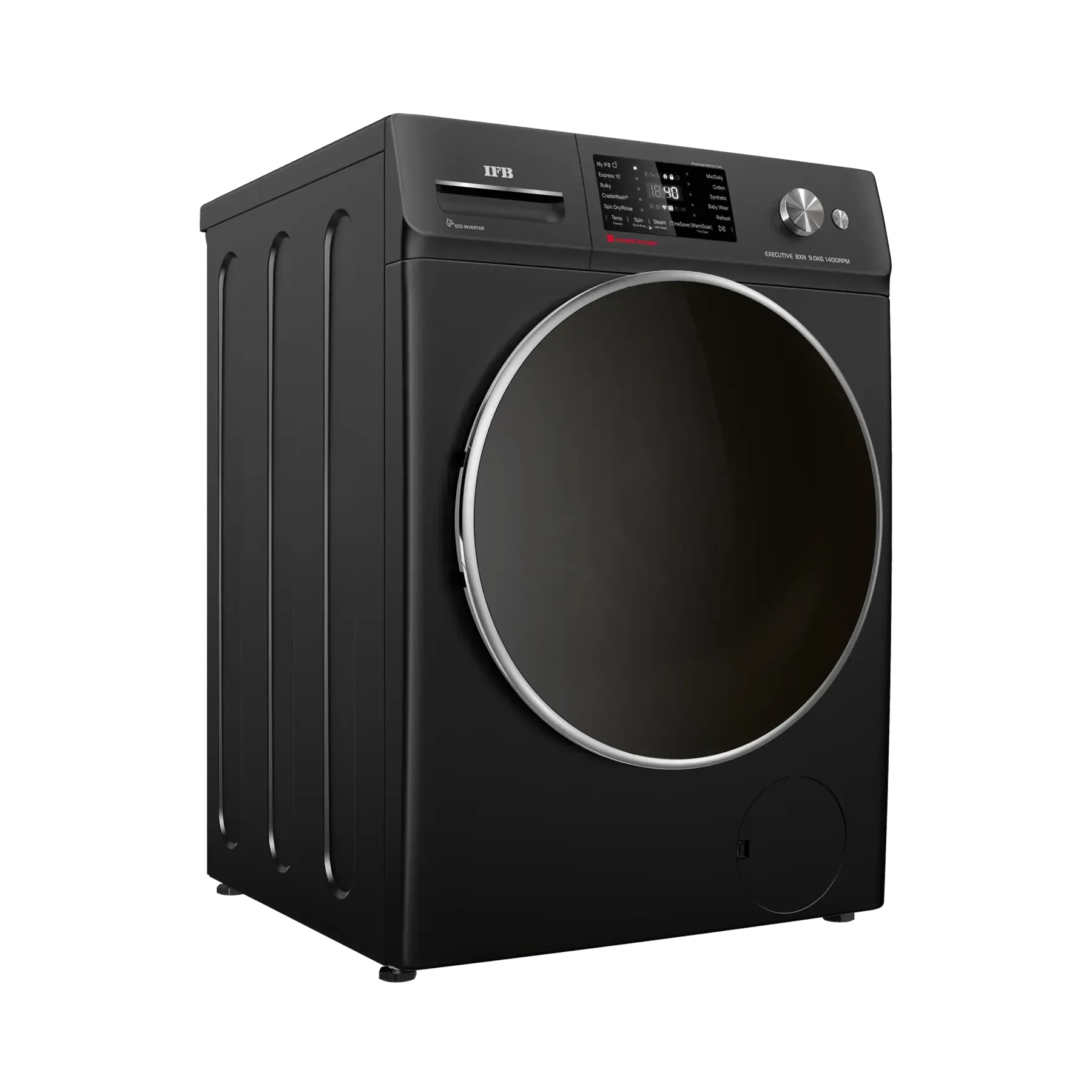 IFB Executive BXN 9014K Front Load Washing Machine 9 kg | 1400 rpm | Black