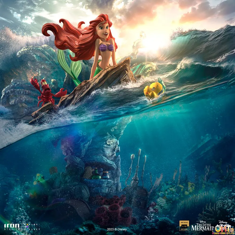 Iron Studios Disney Classics 1/10 The Little Mermaid Deluxe Art Scale