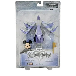 [Pre-Owned] Disney Kingdom Hearts Series 3 Black Coat Mickey & Assassin Action Figure Set