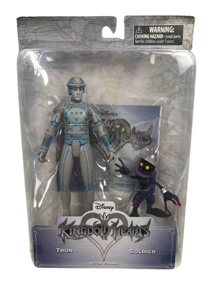 [Pre-Owned] Disney Kingdom Hearts Series 3 Tron & Shadow Soldier Action Figure Set