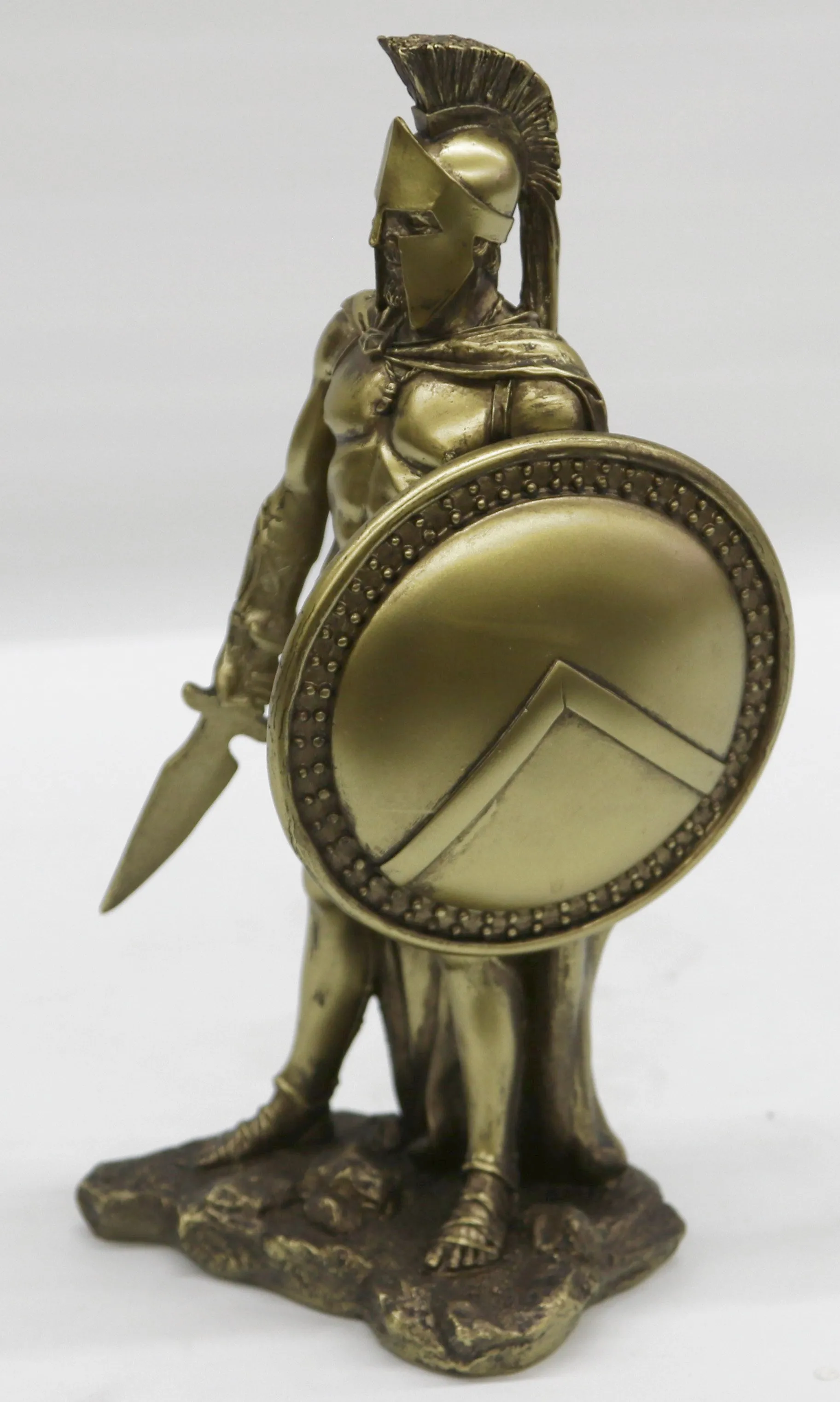 ROMAN WARRIOR COLISEUM GLADIATOR RESIN SCULPTURE ART DECO FIGURINE STATUE GIFT
