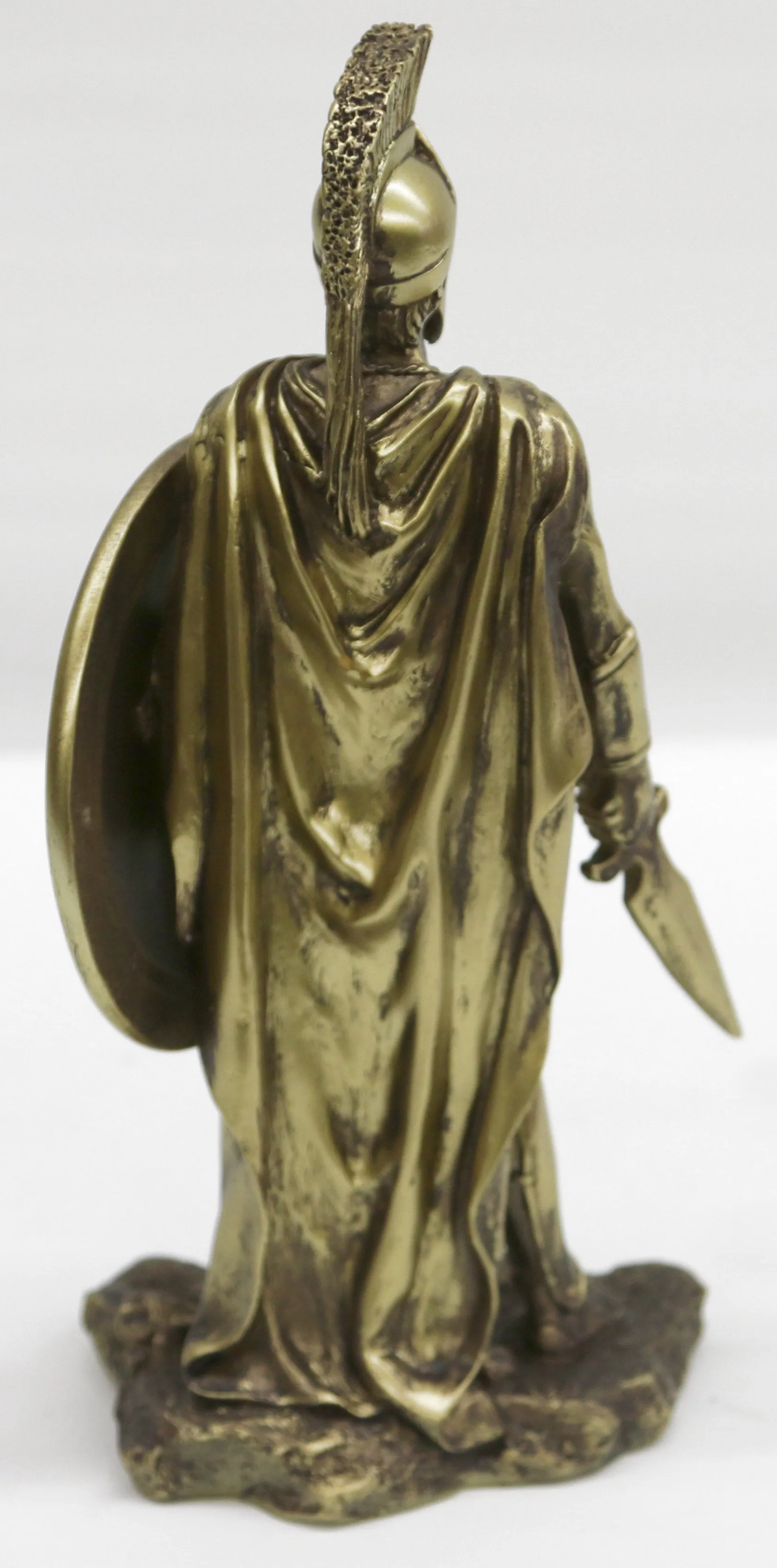 ROMAN WARRIOR COLISEUM GLADIATOR RESIN SCULPTURE ART DECO FIGURINE STATUE GIFT
