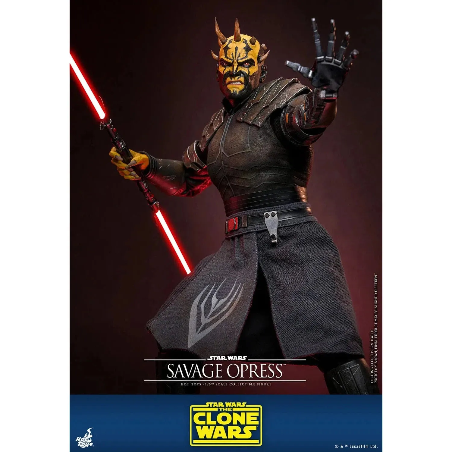 Star Wars: The Clone Wars: Savage Opress: TMS136: Hot Toys
