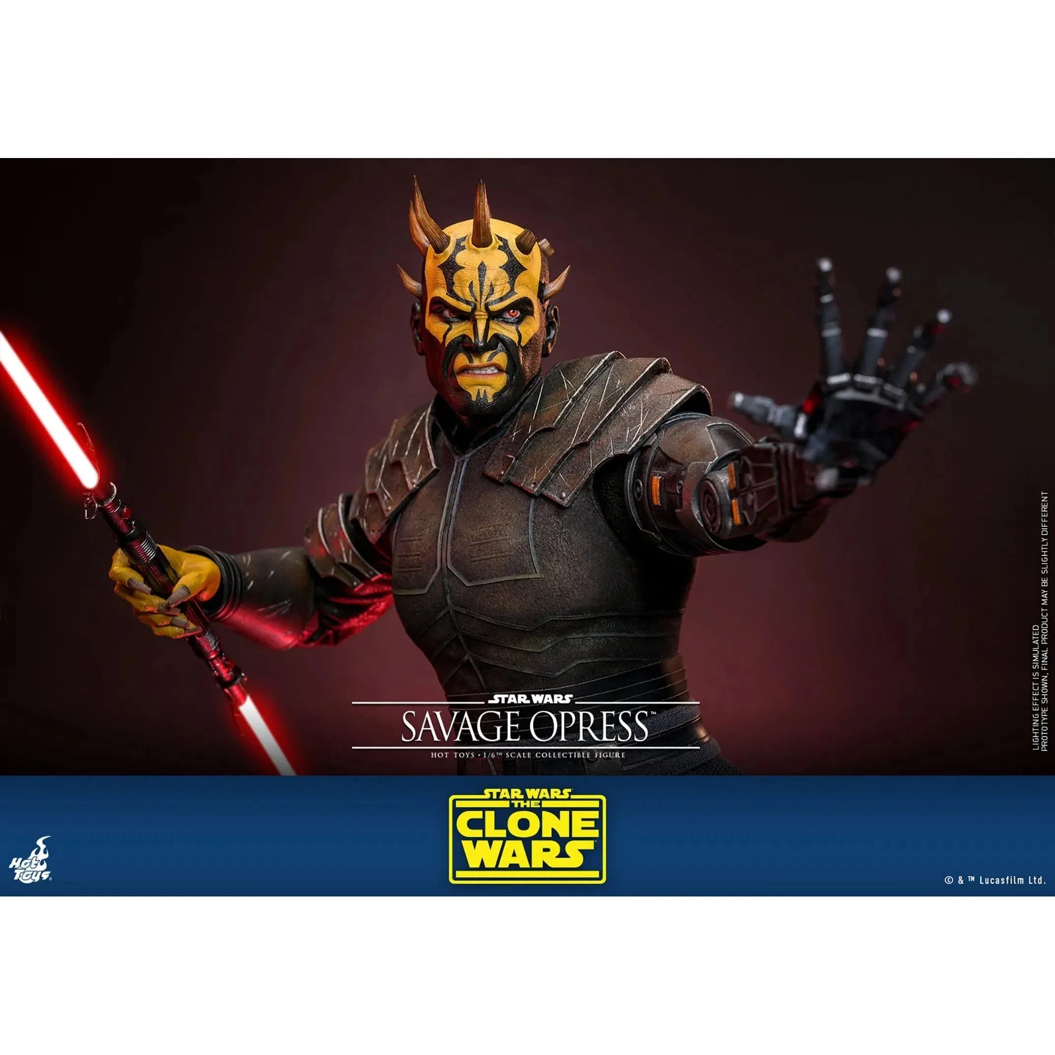 Star Wars: The Clone Wars: Savage Opress: TMS136: Hot Toys