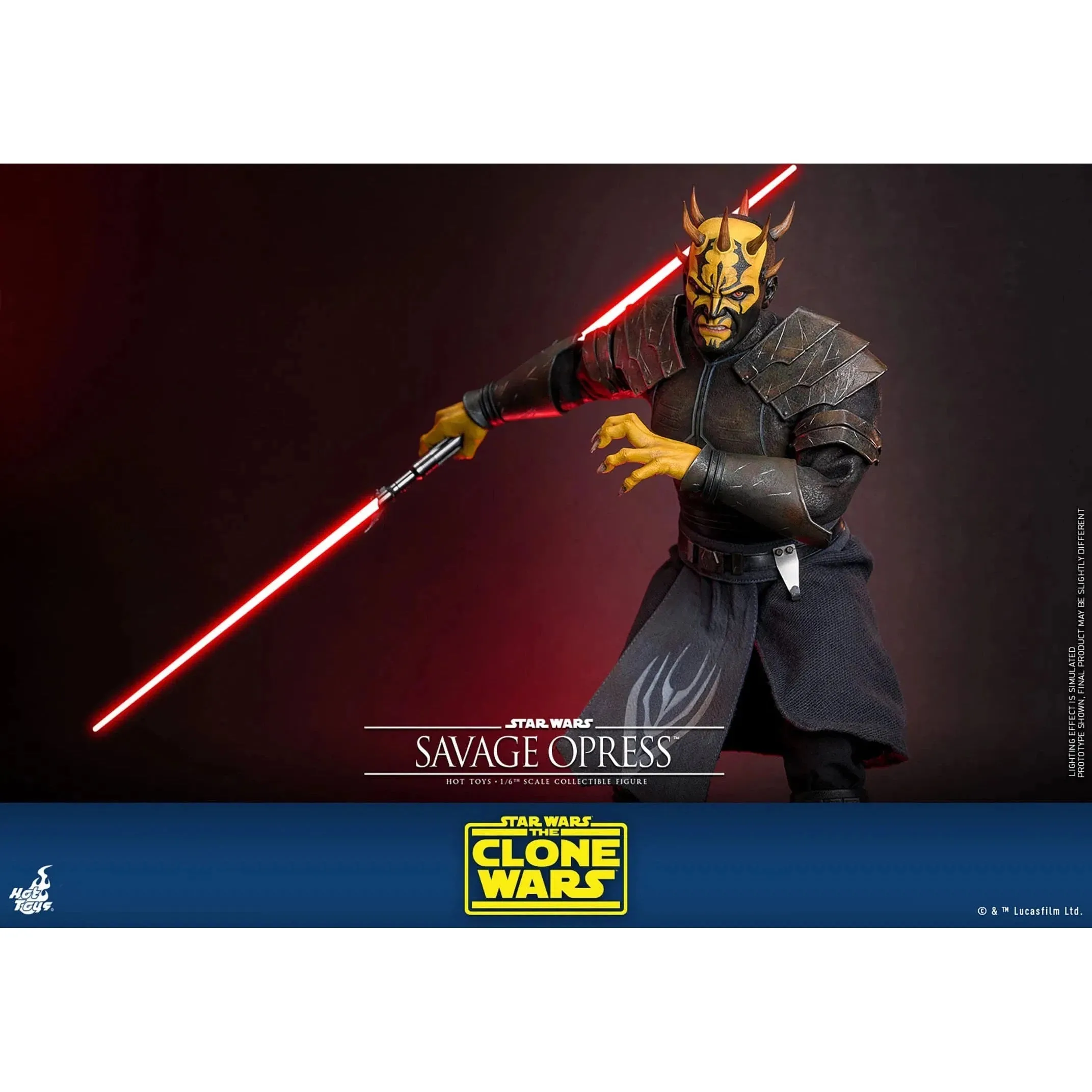 Star Wars: The Clone Wars: Savage Opress: TMS136: Hot Toys
