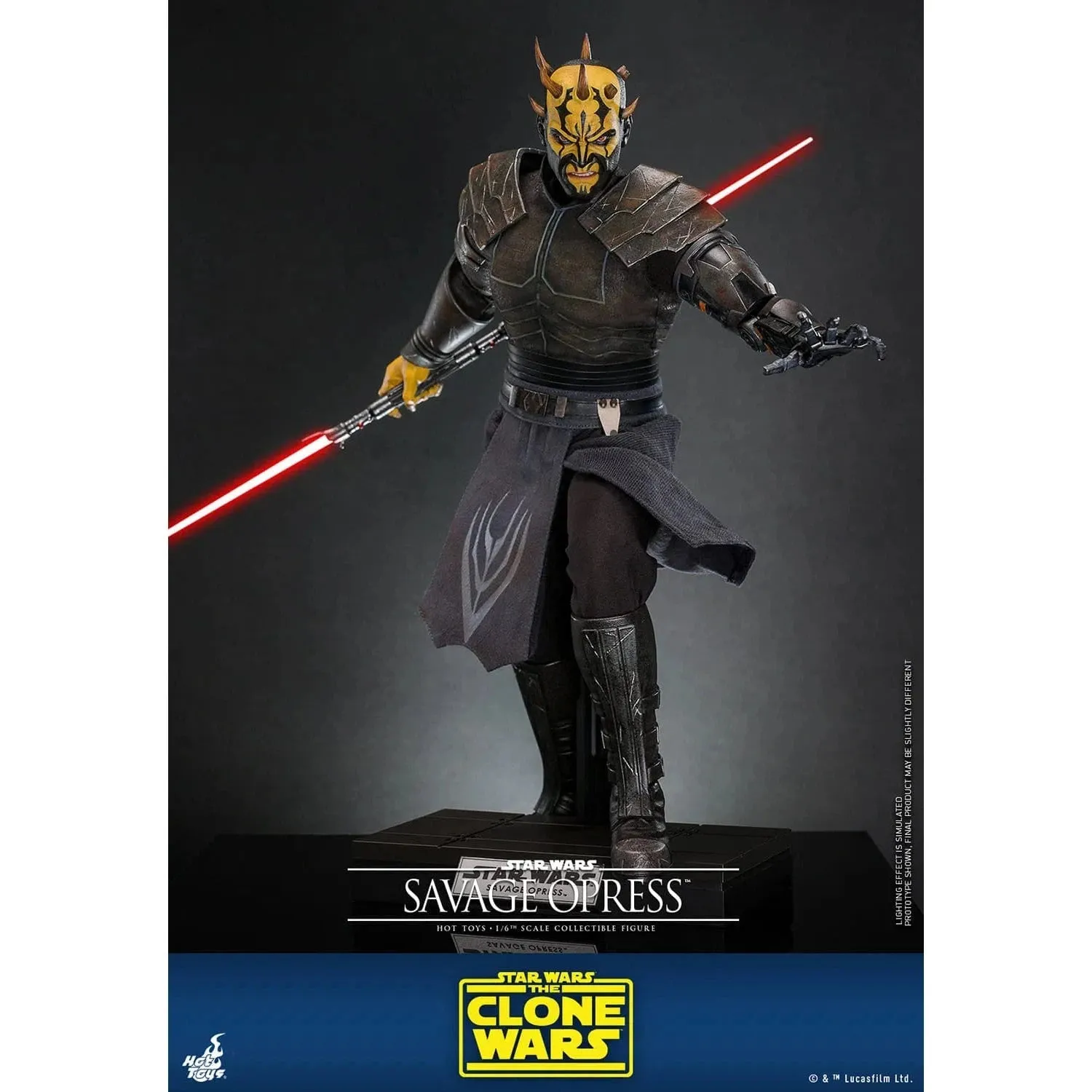 Star Wars: The Clone Wars: Savage Opress: TMS136: Hot Toys