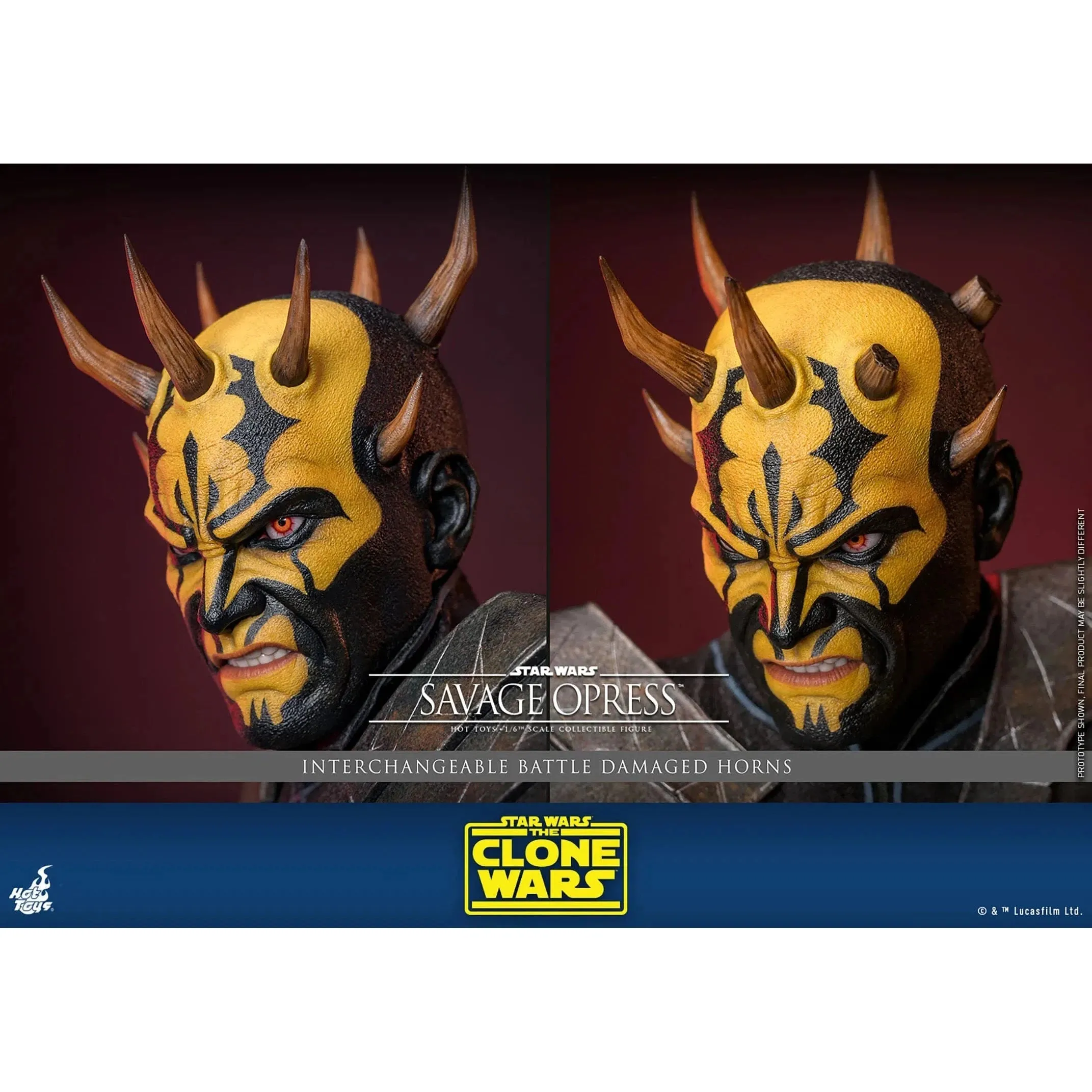 Star Wars: The Clone Wars: Savage Opress: TMS136: Hot Toys