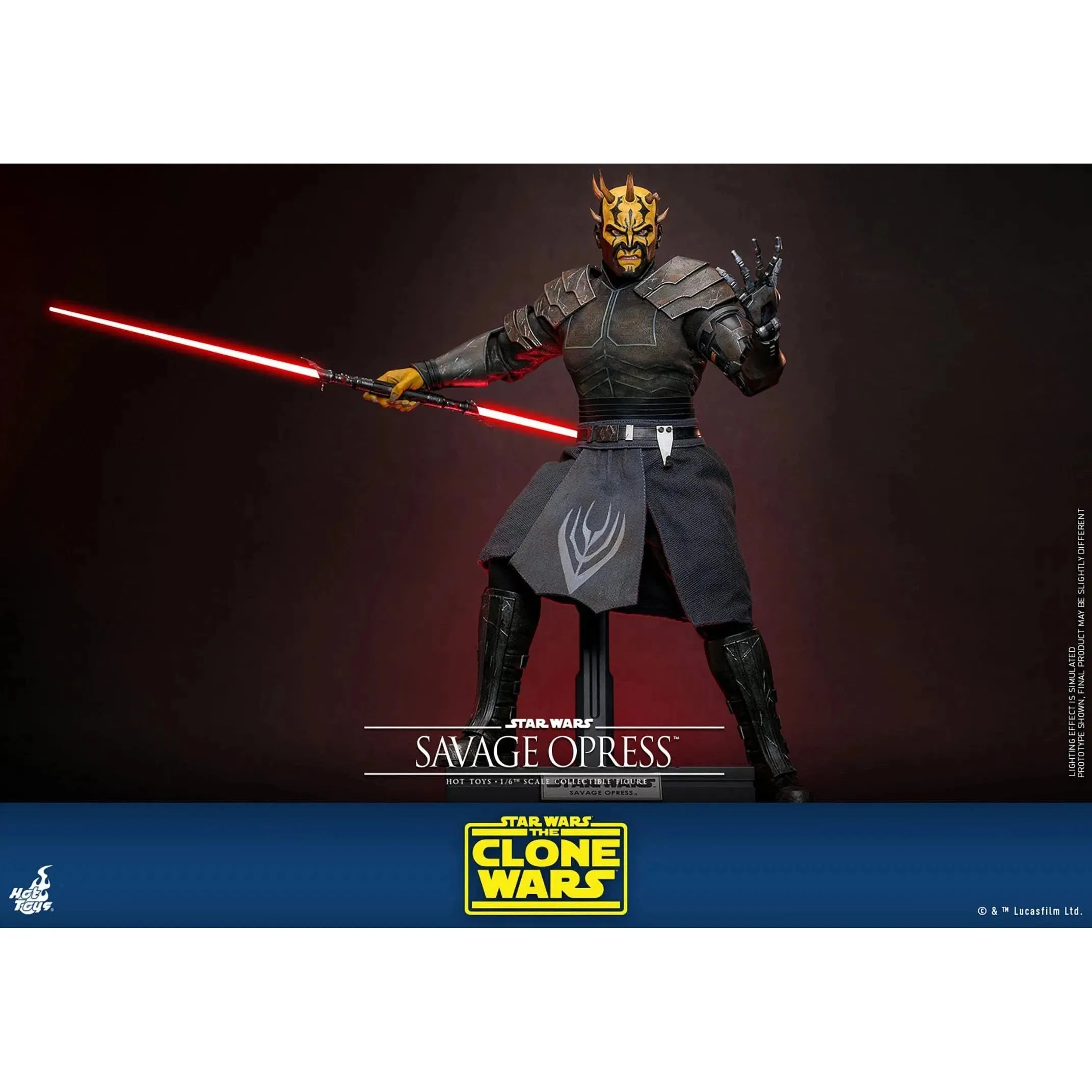 Star Wars: The Clone Wars: Savage Opress: TMS136: Hot Toys