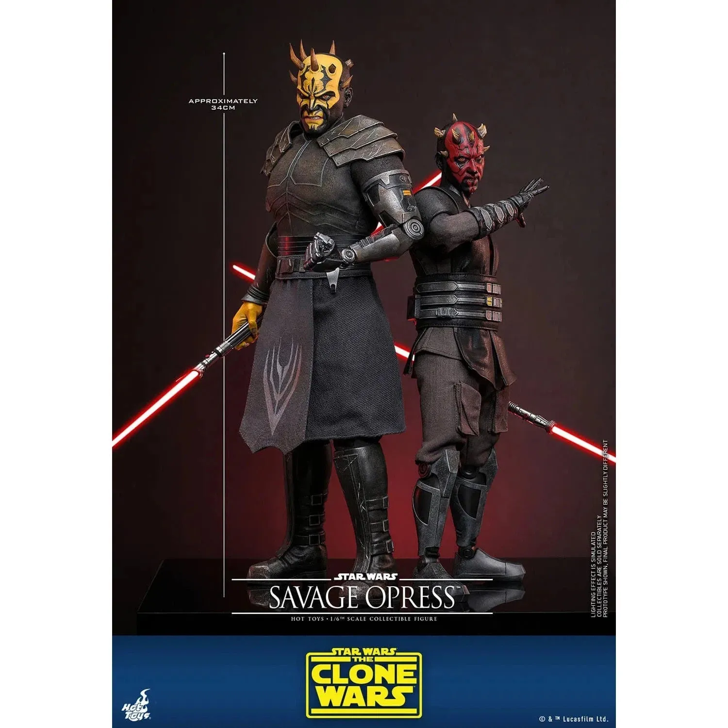 Star Wars: The Clone Wars: Savage Opress: TMS136: Hot Toys