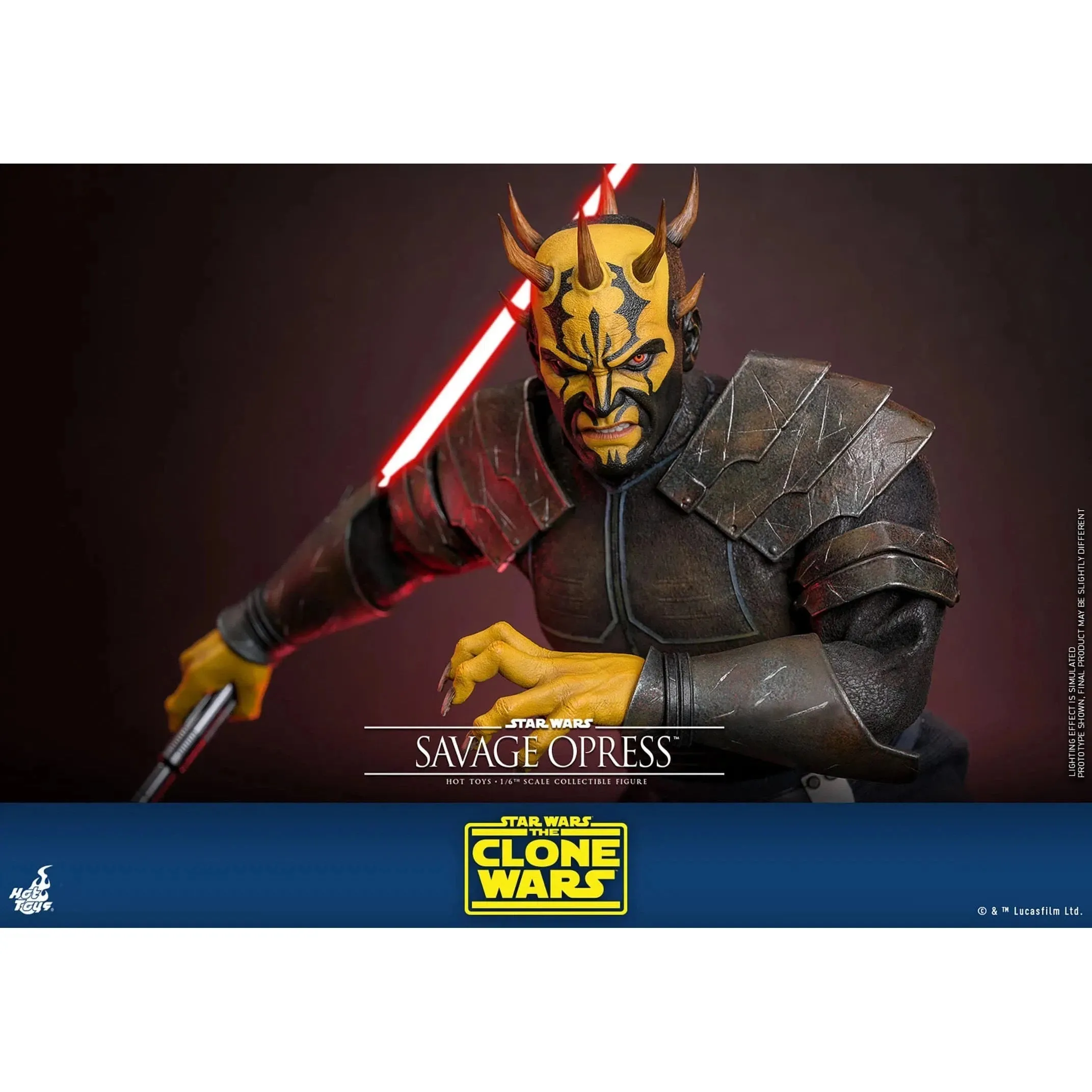 Star Wars: The Clone Wars: Savage Opress: TMS136: Hot Toys