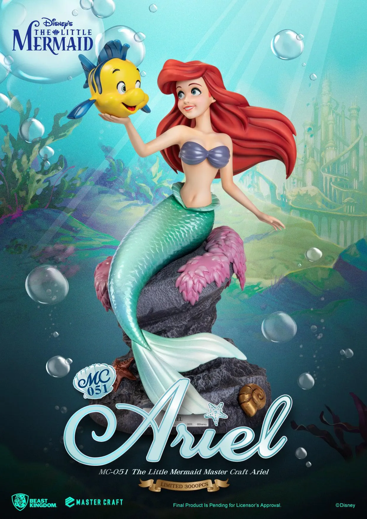 The Little Mermaid - Ariel Statue