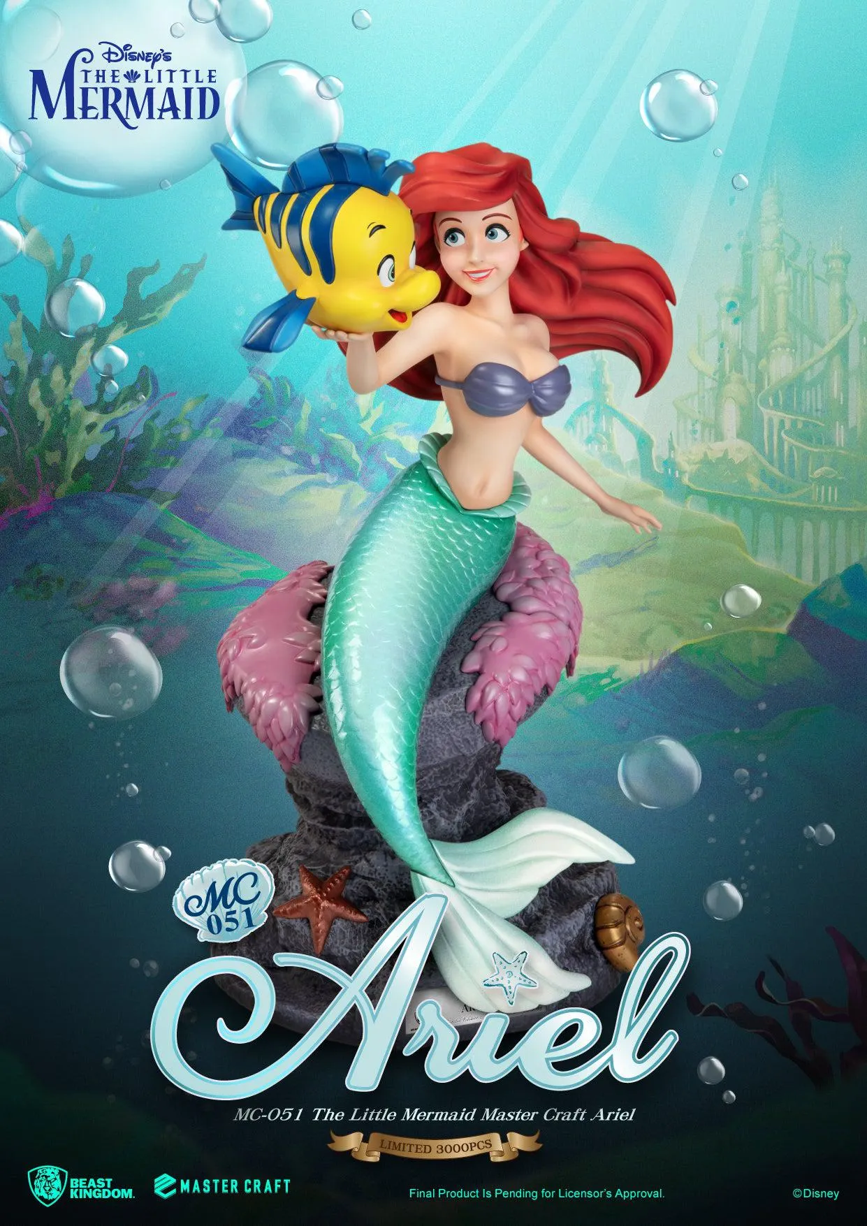 The Little Mermaid - Ariel Statue