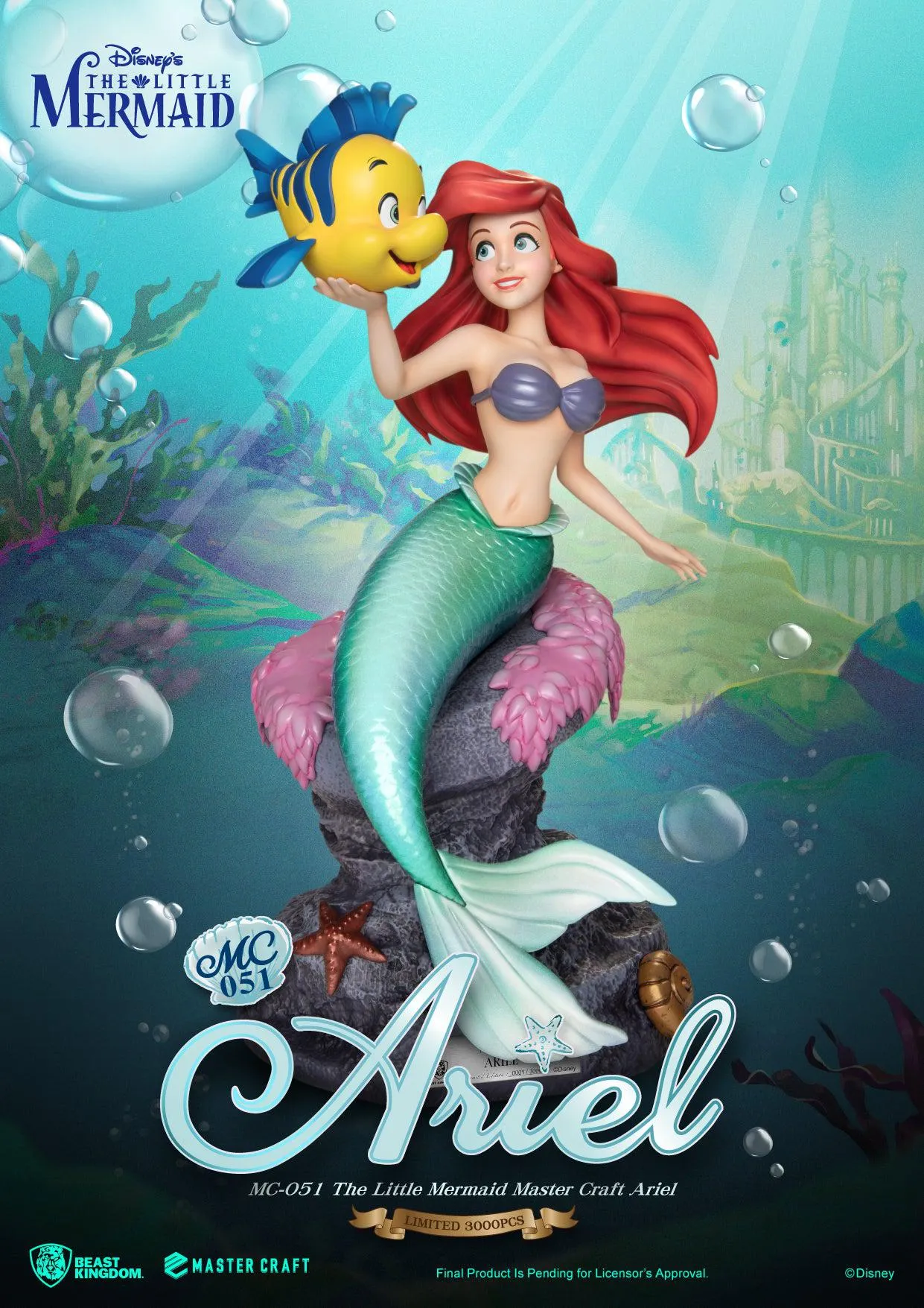 The Little Mermaid - Ariel Statue