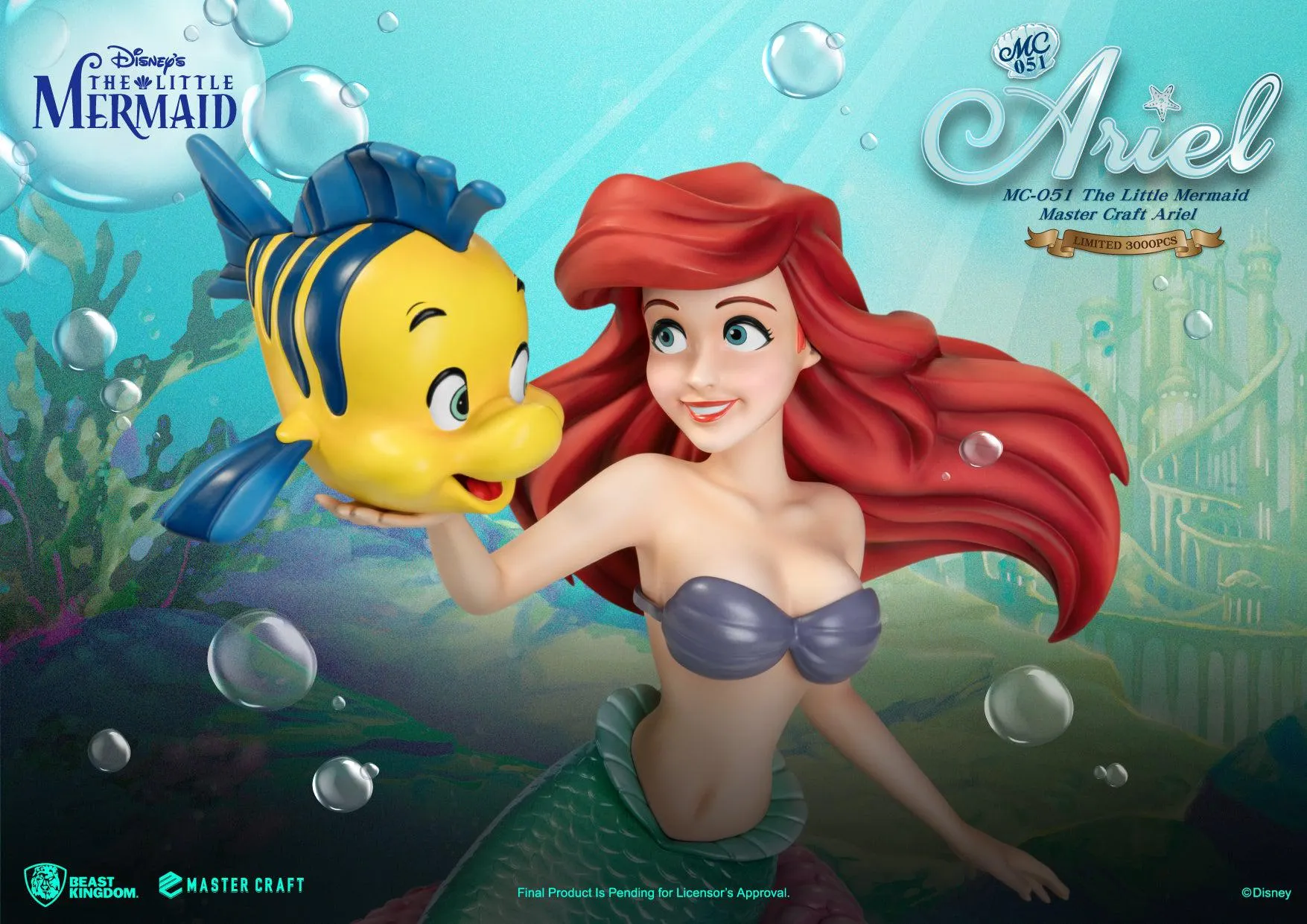 The Little Mermaid - Ariel Statue