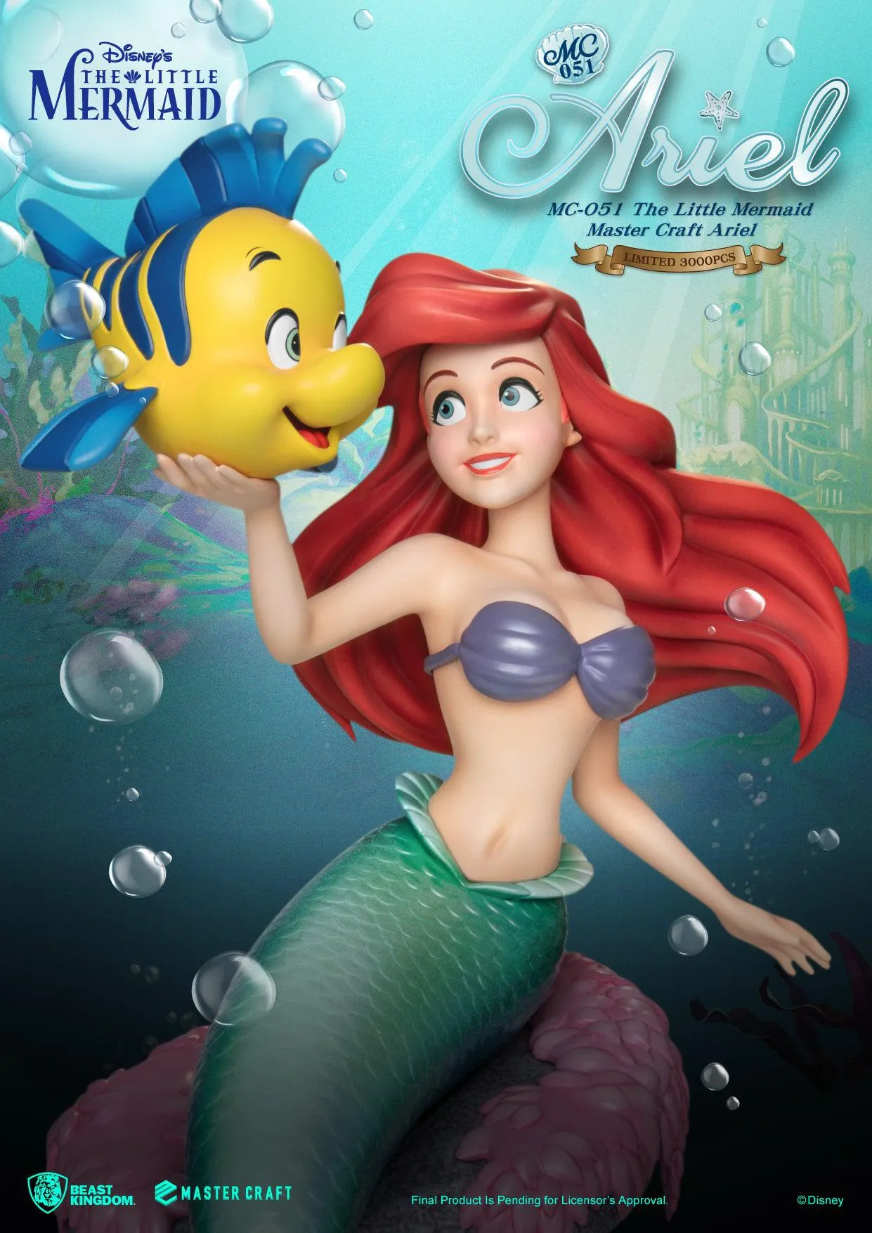 The Little Mermaid - Ariel Statue