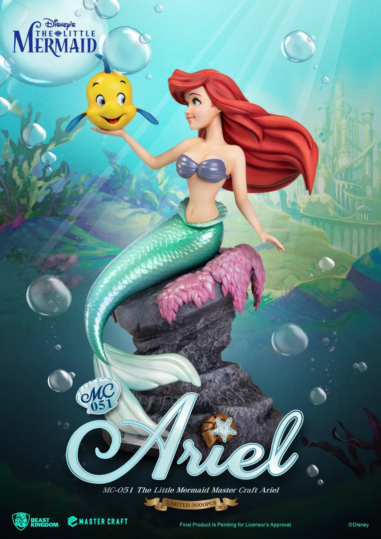 The Little Mermaid - Ariel Statue